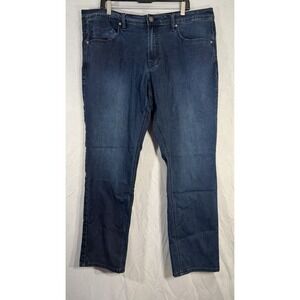 Buffalo David Bitton Jeans Mens 40x32 Dark Blue Axel Slim Stretch Denim Pants